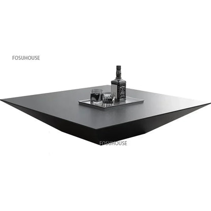 Italian Light Luxury Tea Table Modern Creative Personality Coffee Table Living Room Furniture Small Apartment Living Room Table