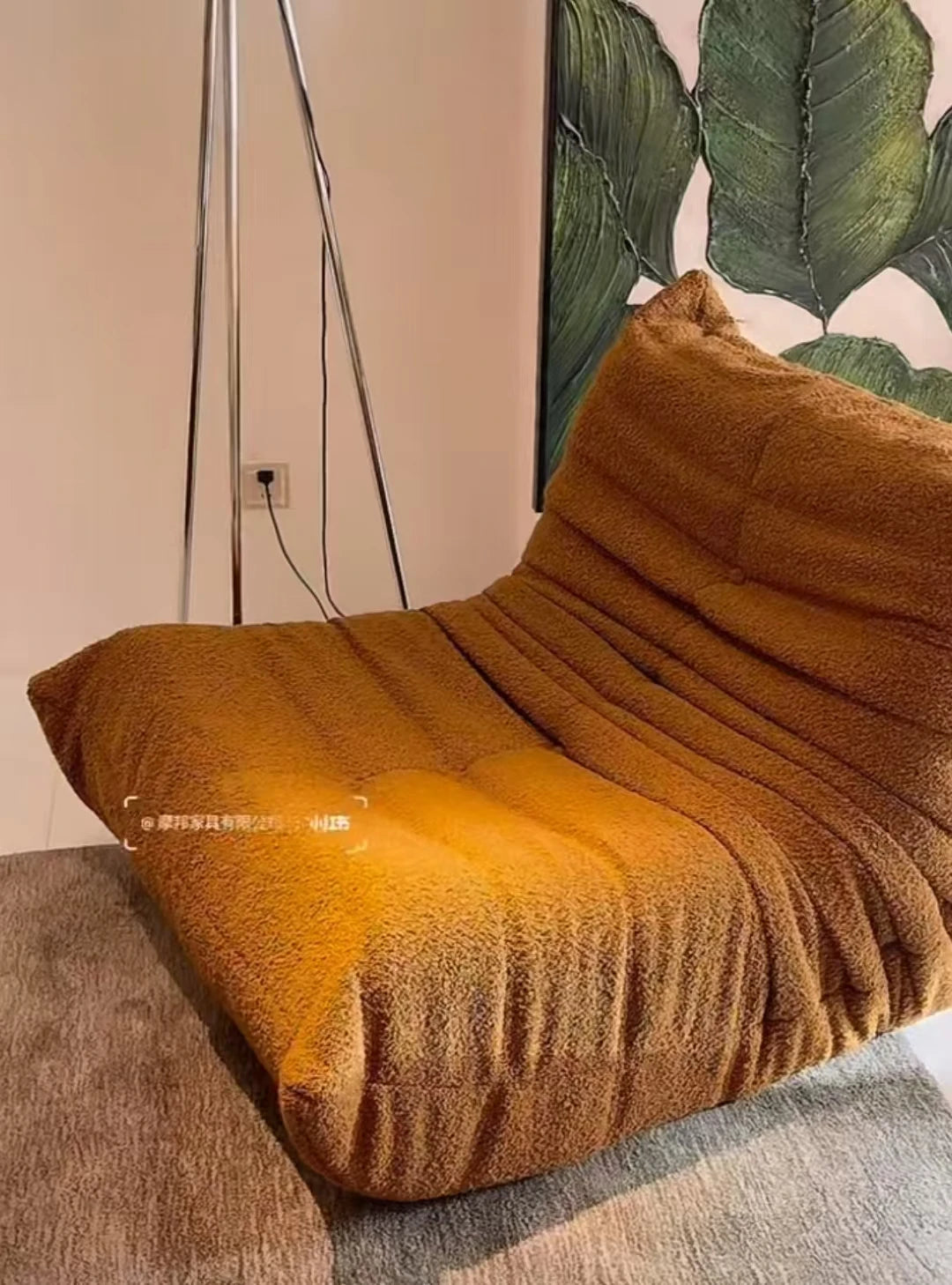 Freehand space single togo caterpillar sofa designer Internet celebrity living room balcony original lazy leisure chair