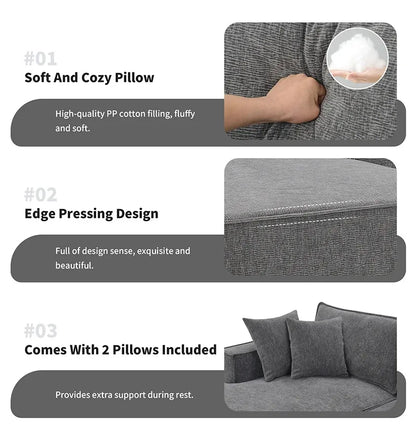 Luxury Living Room Furniture Set Modern Fabric Compressed Sofa Bed Compressed Couch Living Room Sofas