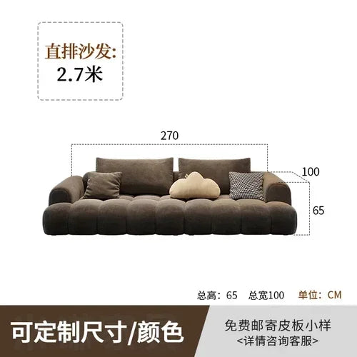 Relaxing Fancy Sofa Cheap Stretch Brown Floor Recliner Sofa Puffs Sectional Juego De Muebles Para Sala Living Room Furniture