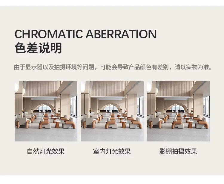 Negotiation table and chair combination lounge area light luxury modern lounge area reception table negotiation table