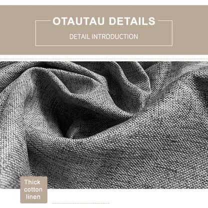 OTAUTAU Cotton Linen Bean Bag Cover without Filler Floor Corner Lazy Beanbag Chair Pouf Salon Ottoman Puff Lounger Sac DD002