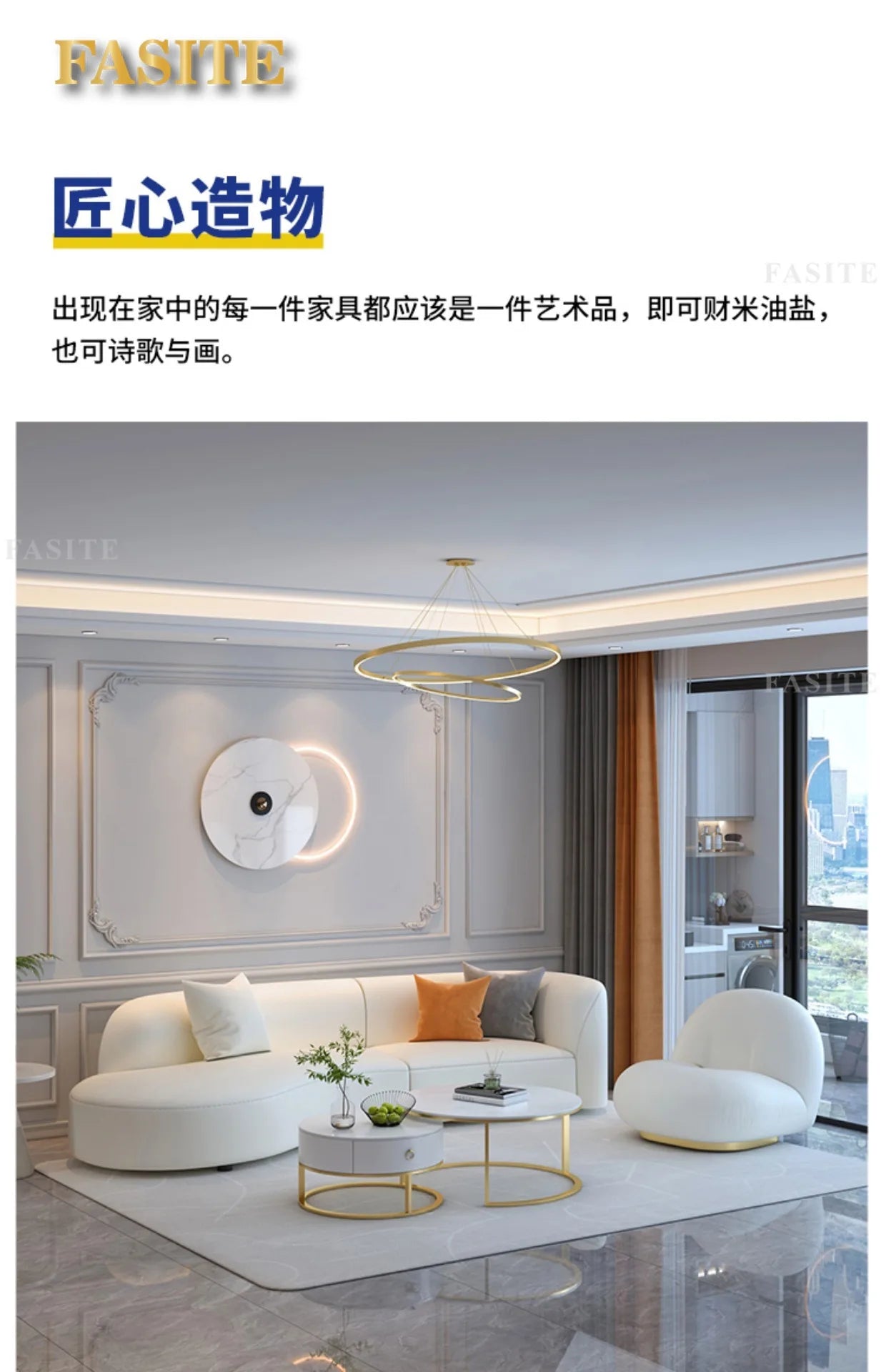 Christmas Nordic Style Sofa 3 Seater Foam Sponge Floor Module Couch Sectional Reading Curved Canape Salon Living Room Furniture