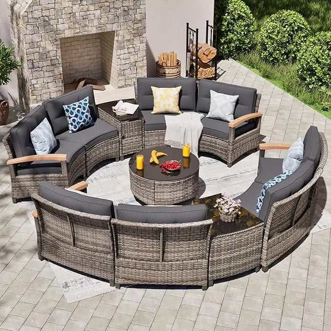 Swivel chairs for outdoor furniture