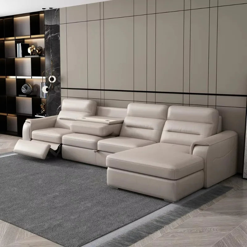 Modern living room sofa intelligent with storage corner sofa sleeping function electric recliner folding sofa