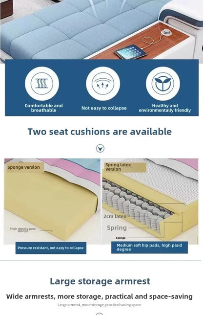 Velvet Nordic Style Sofas Foam Sponge Organizer Modern Adults Living Room Sofa Canape Chaise Divani Soggiorno Home Furniture