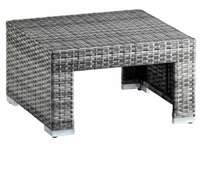 Lying bed, covered courtyard, high-end villa, outdoor rattan woven sofa bed, terrace, outdoor rattan chair
