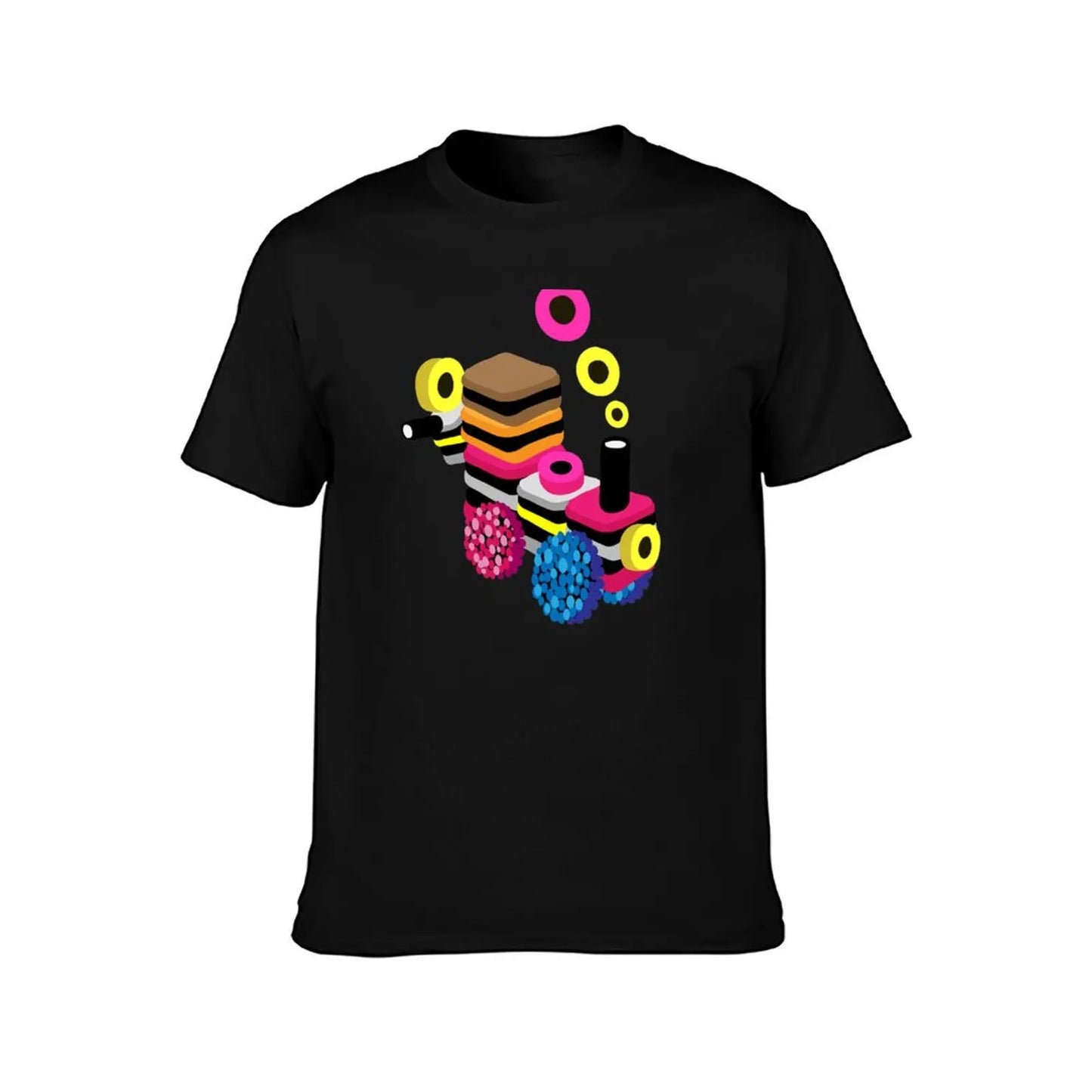 funny shirts t quality cotton t T-Shirt Allsorts man Train Liquorice high shirts