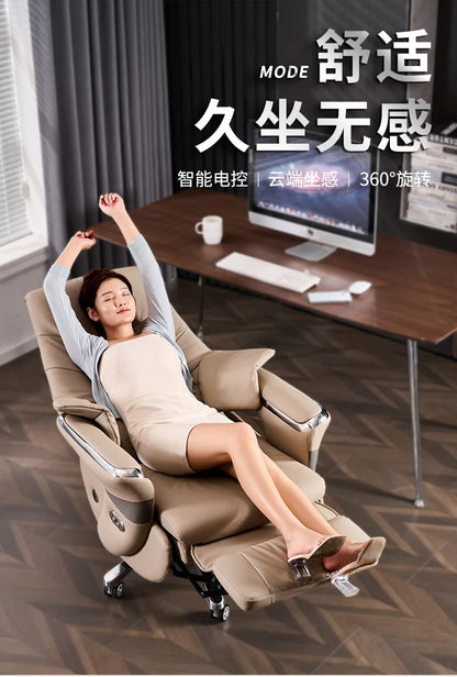 Home Office Desk Chair for Vanity Reclining Armchair Furniture Height Adjustable Chair on Wheels Chaise Bureau De Travail Magalu