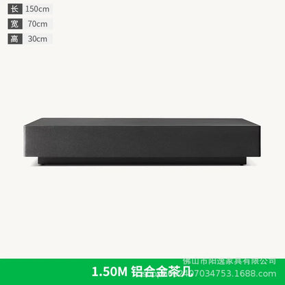 Outdoor high-end sofa villa garden courtyard hotel swimming pool leisure outdoor waterproof and sunscreen aluminum  combination