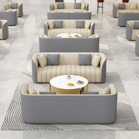 Custom. Hotel Lobby Luxury VIP Lounge Area Business Reception Sofa Sales Office Negotiation Sofa Set