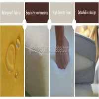 Waterproof Synthetic Rattan Outdoor Sofa Set for Garden and Patio Use