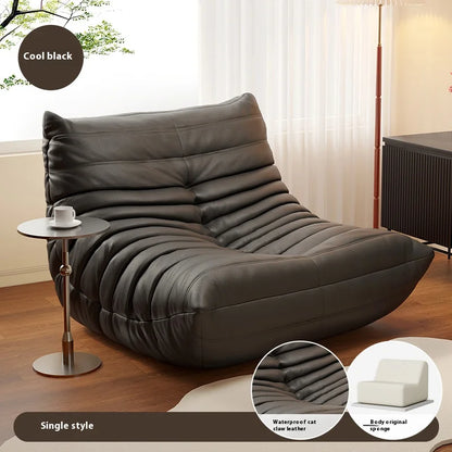 Modern Double Lazy Sofa Living Room Minimalist Relaxing Recliner Sofa Puff Comfortable Salas Y Sofas Muebles Room Decor