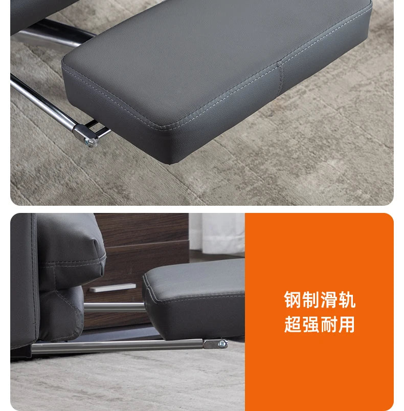 Armchair Ergonomic Office Chairs Meeting Boss Modern Recliner Office Chair Swivel Adjustable Office Furniture Silla Oficina LLOC