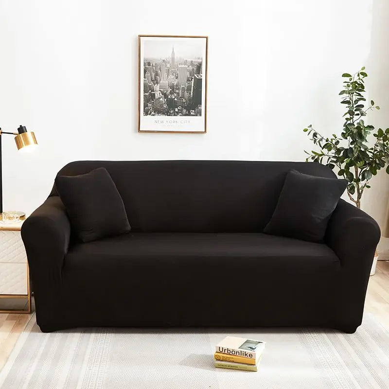 New All-season L-shape Non-slip Elastic Sofa Cover With Patterns, 360 Degree Coverage 1/2/3/4 Seat Sofa Cushion for Living Room