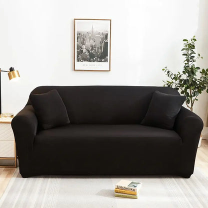 New All-season L-shape Non-slip Elastic Sofa Cover With Patterns, 360 Degree Coverage 1/2/3/4 Seat Sofa Cushion for Living Room