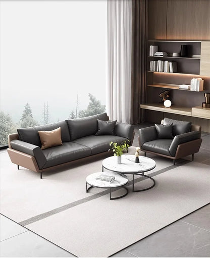 CP office sofa coffee table combination simple modern business rest reception