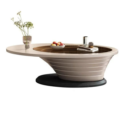 Petite et simple taille d'appartement, table à thé moderne de luxe légère 2025, haut de gamme, livraison une pièce