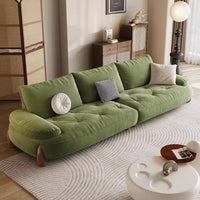 Luxury Green Living Room Sofa Modern Nordic Design Reclinable Sectional Muebles De Sala Stylish Home Furniture Decorr Space