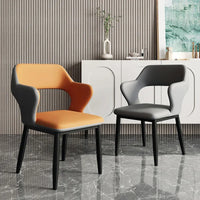Italian Minimalist Dining Chair Modern Simple Home Chair Hotel Trendy Tech Fabric Makeup Chair Backrest Dining Table furniture