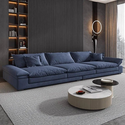 &S Comfy Modern Rectangular Sectional Sofa with Pillows Deep Seat Extra Large Couches Over Size Corner Sofa Living Room Sofas*