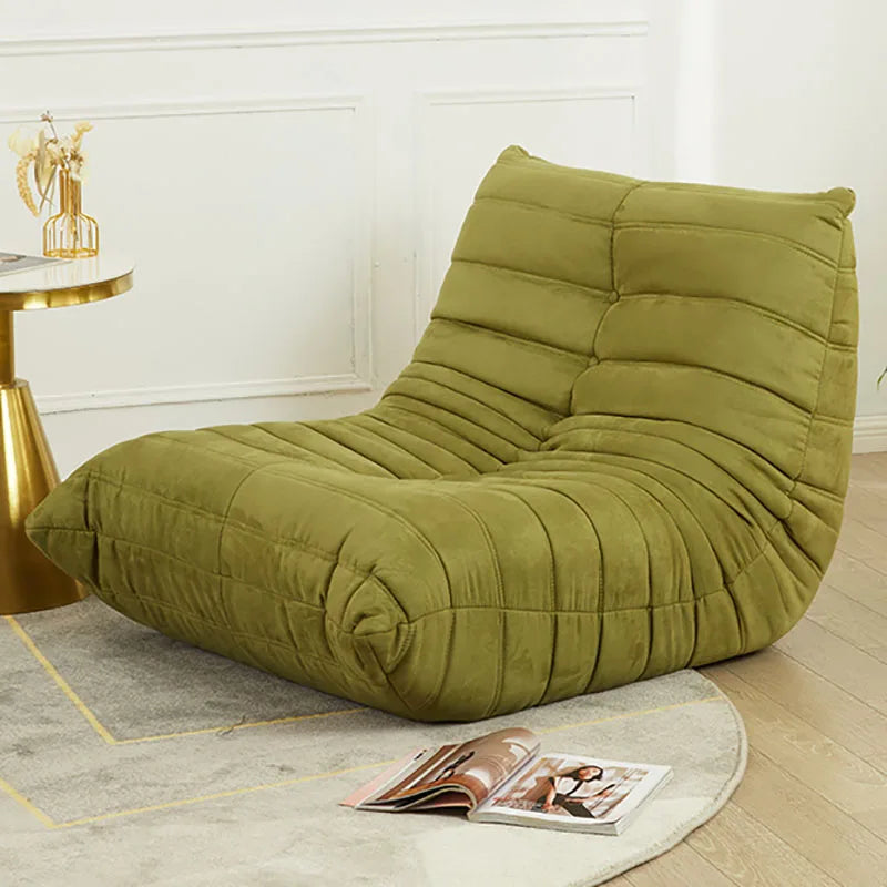 Bean Bag Chairs for Adults Soft Sofa for Living Room, Apartments Reading Corner Lounge Fireside Chair Armless Floor Sofa