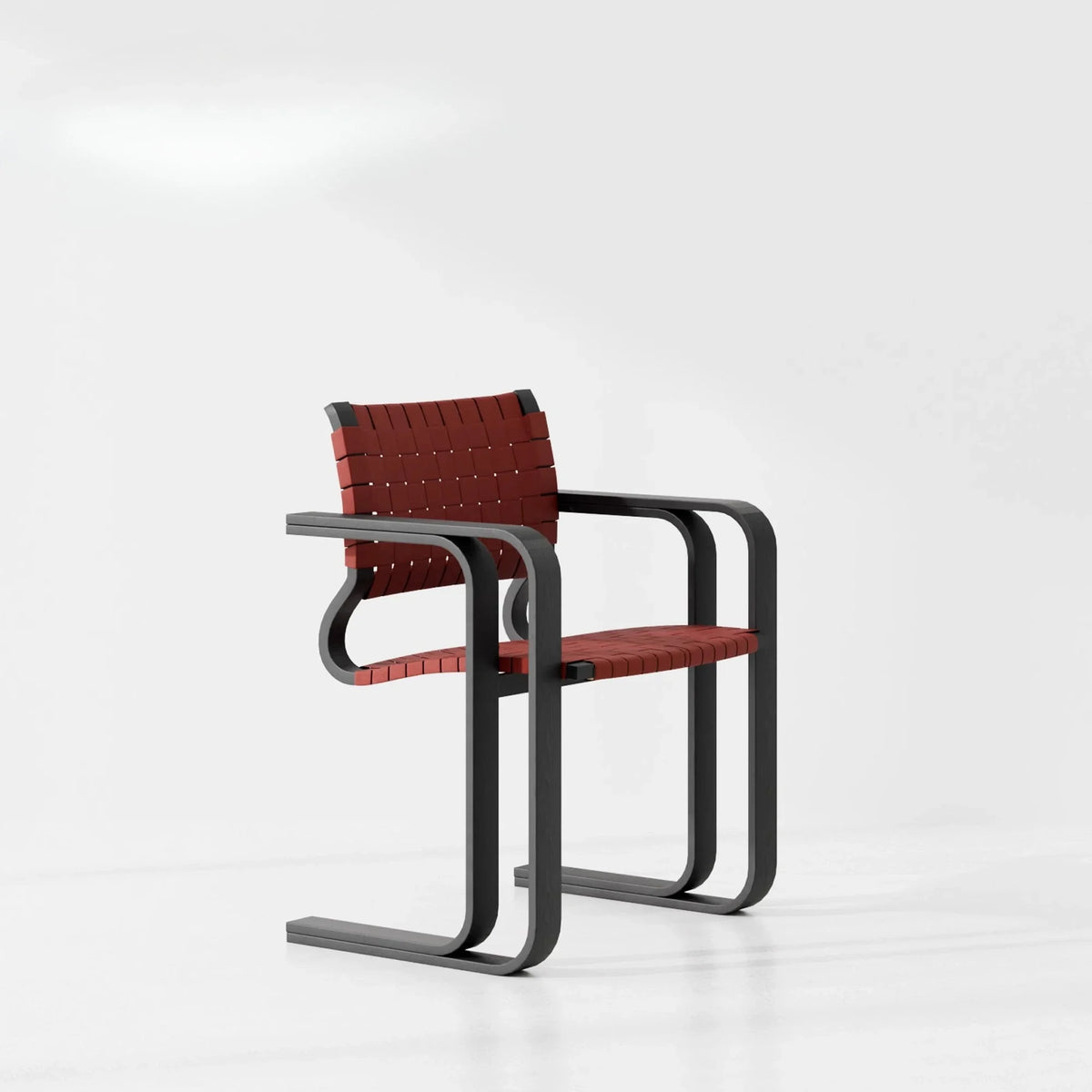 X Woven Vintage Solid Wood Retro Dining Chair Armchair New High-End