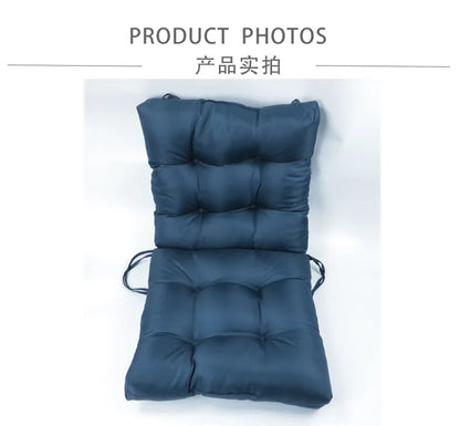 Porch Swing Cushion 2-3 Seater Waterproof Overstuffed Bench Cushion for Porch,Patio,Outdoor,Backyard and Garden 53x53x10cm