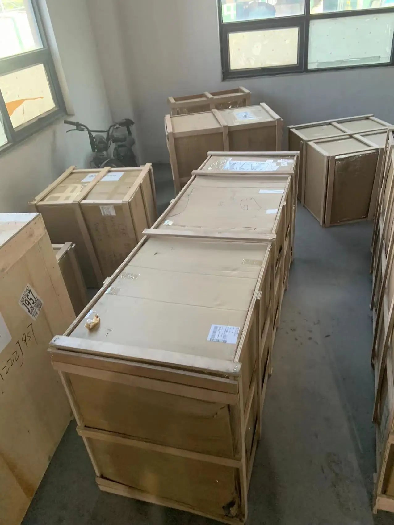 Italian Light Luxury Leather Sofa Living Room Small High-end Villa Modern Simple Solid Wood Sofa