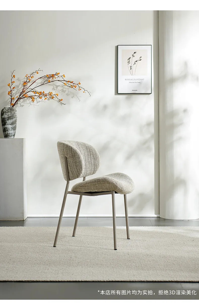 Clear Lounge Dining Chairs Comfortable Bedroom Vanity Dining Chairs Replica Mobile Sillas Para Comedor Postmodern Furniture