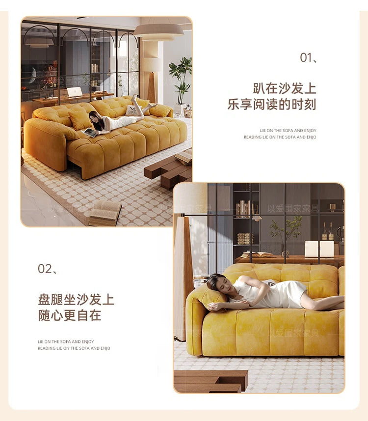 Luxury Living Room Sofas Large European Nordic Electric Modern Foldable Puffs Couch Bed Chaise Designer Divani Home Furniture