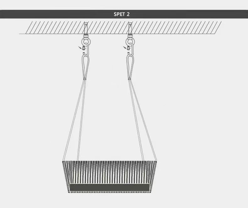 Outdoor Swing Hanging Hammock Modern Swing Sofa Garden Hanging Bed