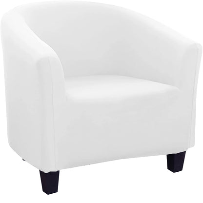 Stretch Club Chair Slipcover Spandex Barrel Chair Covers Printed Tub Living Room Armchair Covers Furniture Protector Sofa Cover
