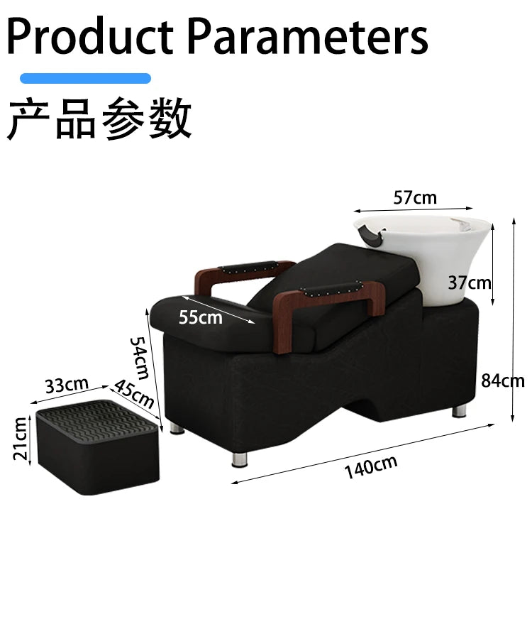 Luxury Premium Shampoo Chair Minimalist Simple Shampoo Chairs Moveis Para Salão De Beleza Baratos Cabeleireiro Salon Furniture