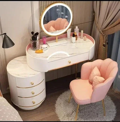 Vanity Table Stand Makeup Vanity Table Girls White Bedroom Desk Vanity Table Drawers Storage Coiffeuse De Chambre Home Furniture