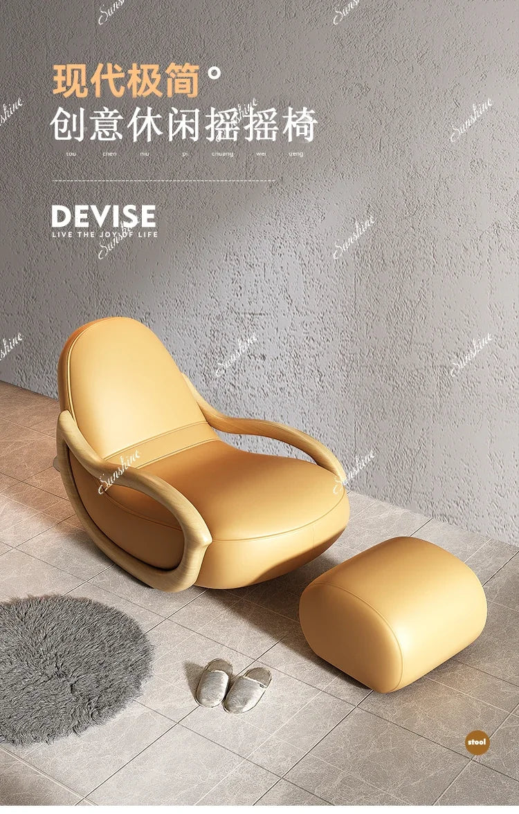 Balcony Home Living Room Simple Leisure Chair Adults can sleep or lie down