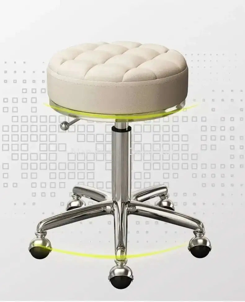 Hairdresser Furniture Barber Shop Chair Hair Chairs Salon Folding Stool Tabouret Roulette Aesthetics Beauty Ergonomic Chair