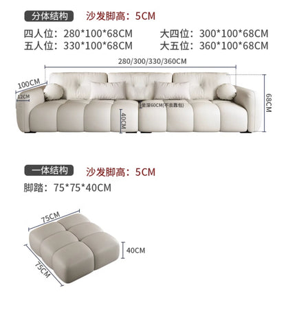 Nordic Luxury Modern Sofa Bedroom Large Cozy Floor Lazy Sofa Hotel Floor Daybed Lounge Woonkamer Banken Living Room Furniture