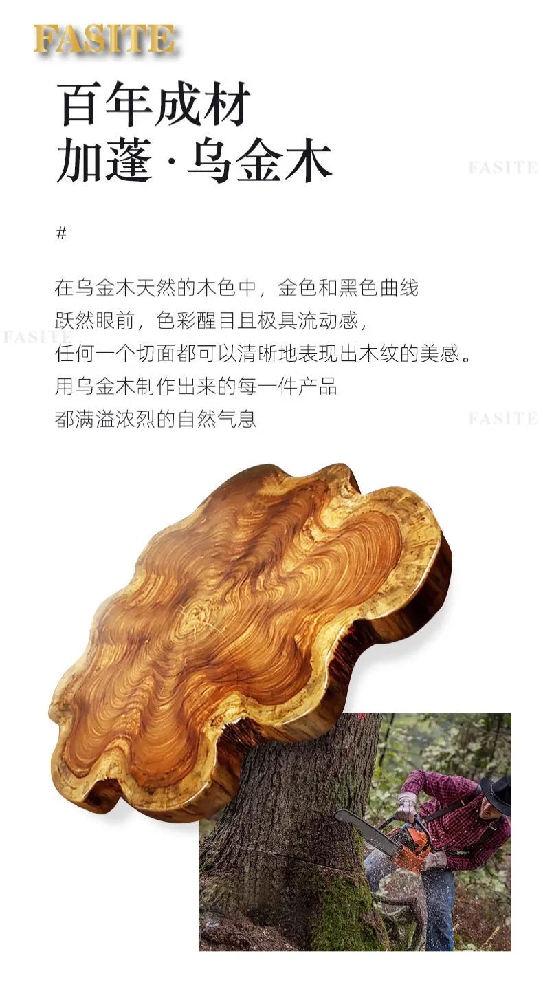 2024 new ebony leather sofa corner new Chinese living room high-end first-layer cowhide sofa solid wood furniture