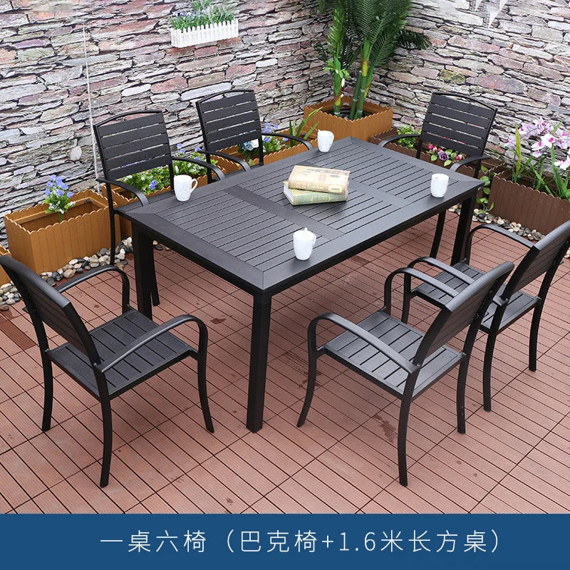 Outdoor parasol, villa cafe, milk tea shop, open-air dining bar, central column umbrella