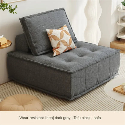 Nordic Curved Living Room Sofas Creative Fabric Cashew Lazy Sofa Reception Lounge Area Back Sofa Bed Home Living Room Furniture