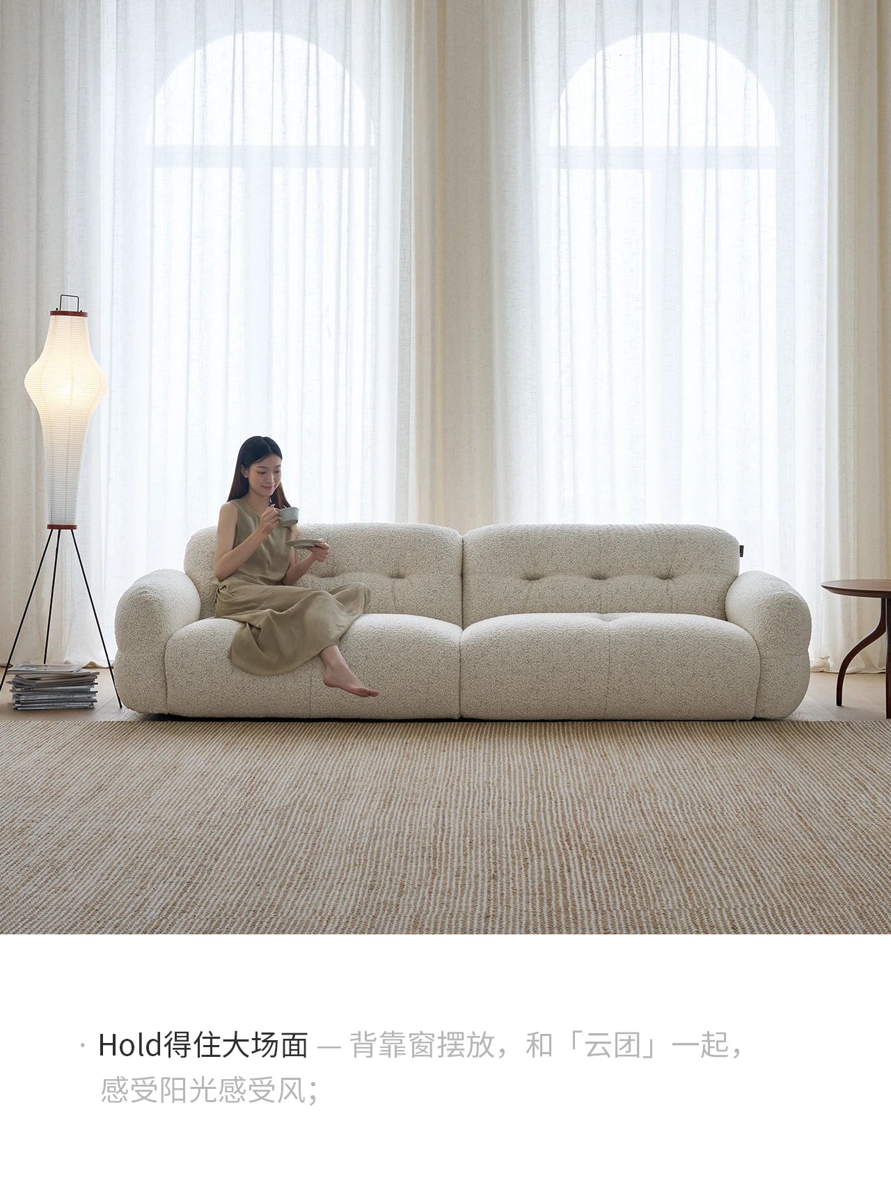 French Cream Style Sofa Modern Simple Living Room Comfortable Trendy Sofas Romantic High Quality Luxury Divano Home Furniture