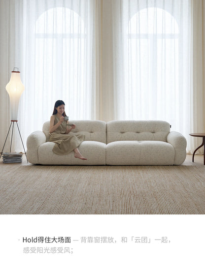 French Cream Style Sofa Modern Simple Living Room Comfortable Trendy Sofas Romantic High Quality Luxury Divano Home Furniture