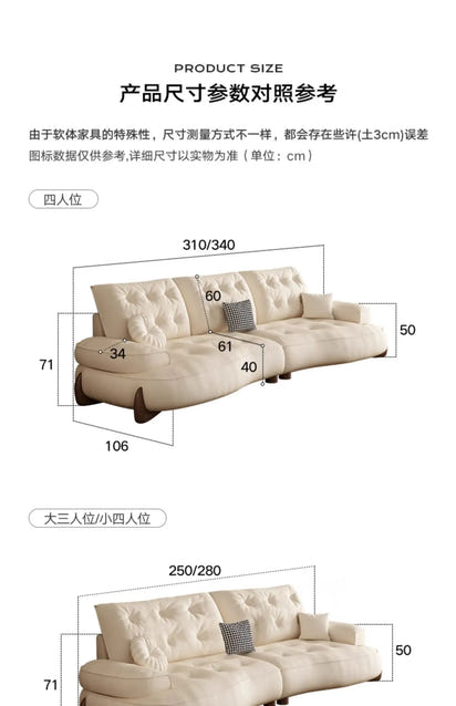 Postmodern Living Room Sofas Fabric Nordic Designer Modern Lounge Couch Lazy Replica Sleeper Princess Divano Salon Furniture