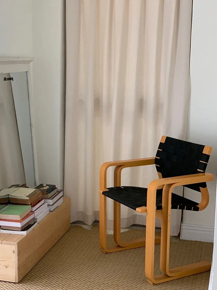 Wooden Dining Chairs Modern Dining Chair Living Room Armchairs Chair Minimalist Relaxing Office Stool Decorative Furniture