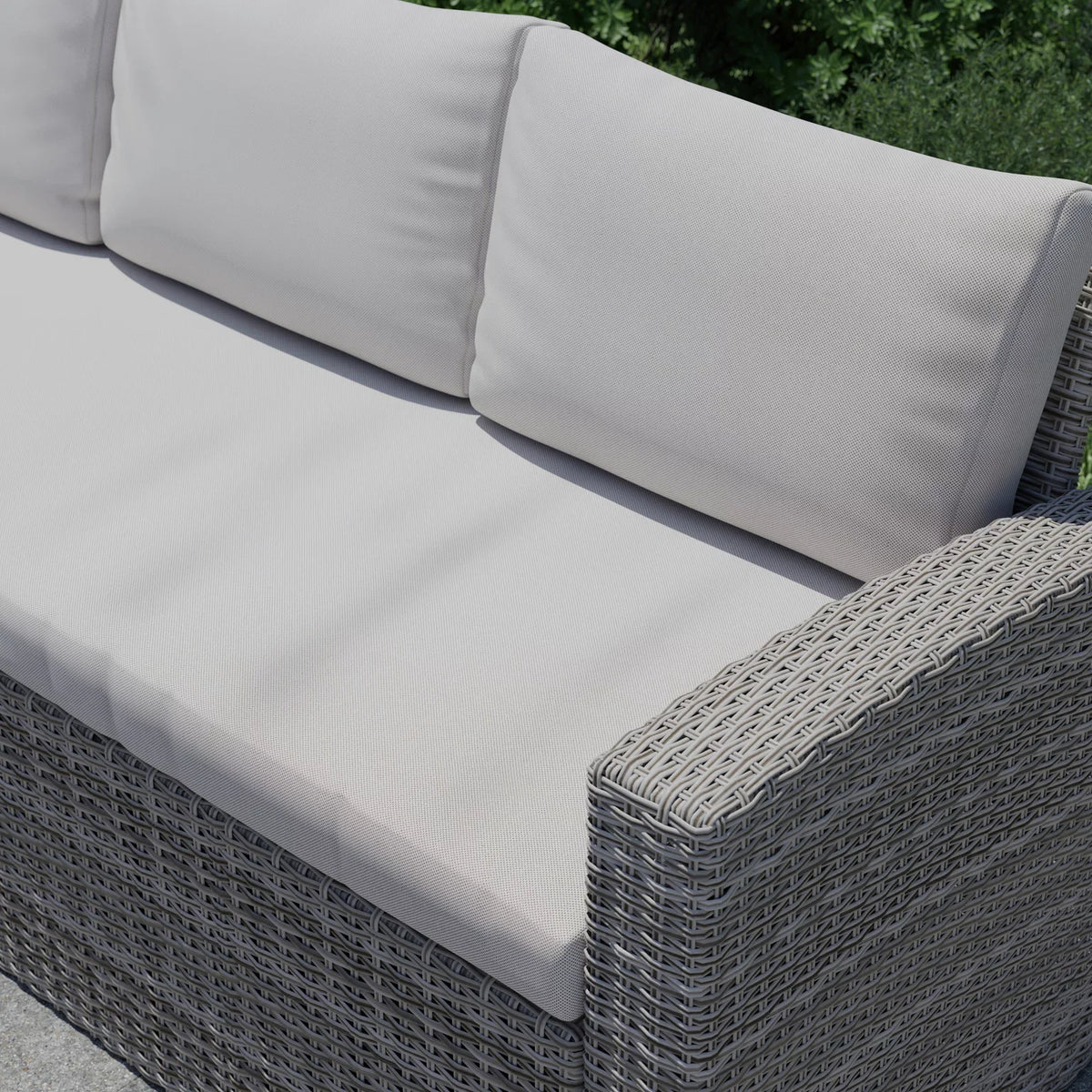 Modern Outdoor Furniture Set Terrace Backyard Sofas Living Room Hotel Bedroom Park Courtyard Hall Apartment Durable PE
