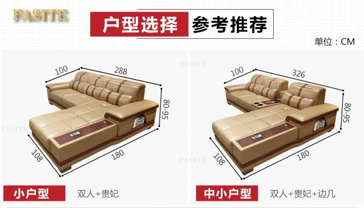 Living Room Sofa storage corner real genuine leather sofas salon couch puff asiento speaker bluetooth canape L shape sofa cama