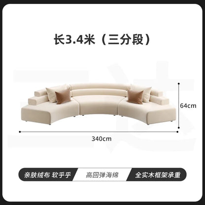 A44 Modern Nordic Living Room Sofas Conference Tables Office Sectional Corner Outdoor Sofa Curved Designer Muebles Home Furnitur