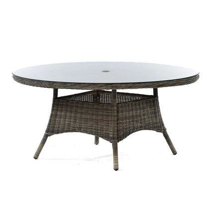 US Retro Outdoor Rattan Cafe Restaurant Table and Chair Combination Open-air Courtyard Garden Rattan Dining Table and Chairs