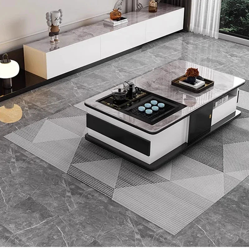 Multi Function Smart Coffee Table Luxury Cheap Rectangle Design Modern Coffee Table Nordic Tea Auxil Home Furniture